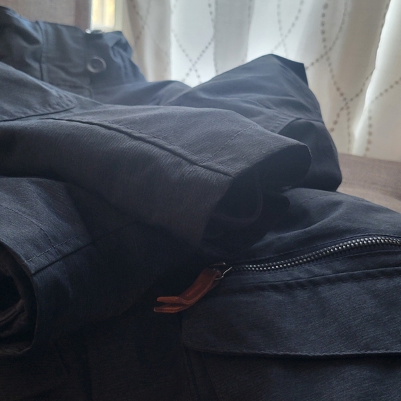 Columbia Hooded Winter Jacket, Women's size XS, Navy - Picture 4 of 7